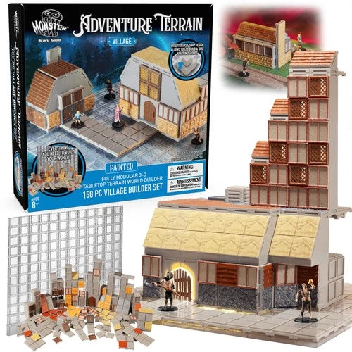 Board Games: Adventure Terrain Village Builder
