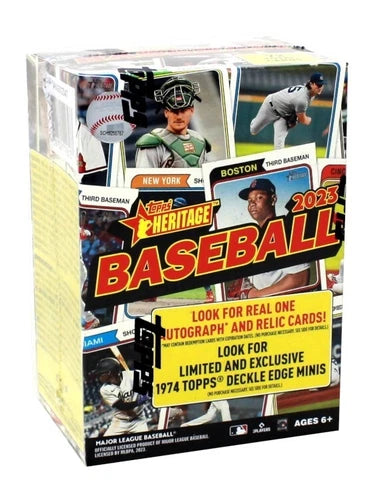 2023 Topps Heritage Baseball Value Box
