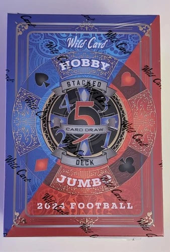 2024 Wild Card: Football 5 Card Draw Jumbo Hobby