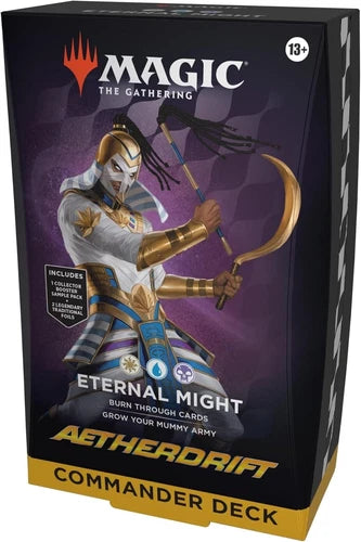 Magic the Gathering TCG: Aetherdrift Commander Decks