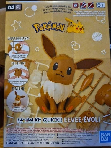 Models: Pokemon Eevee Kit (Snap)