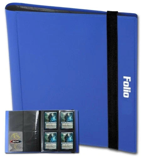 Protect: BCW Folio 4-Pocket Album Blue