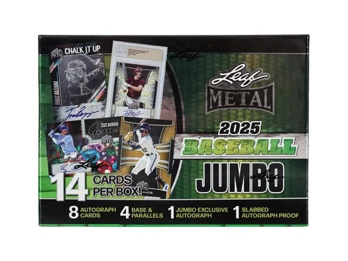 2025 Leaf: Baseball Metal Jumbo Box