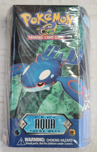 Pokemon TCG: Team Aqua Kyogre E Reader Original theme Deck
