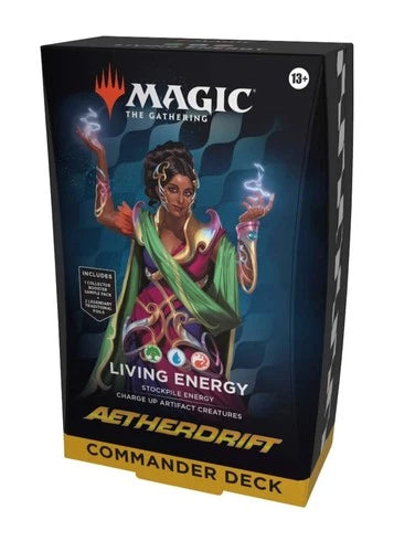 Magic the Gathering TCG: Aetherdrift Commander Decks