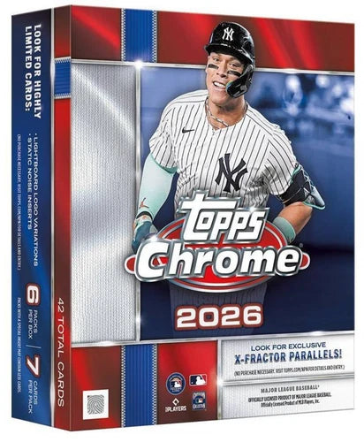 2026 Topps: Baseball Chrome Mega Box
