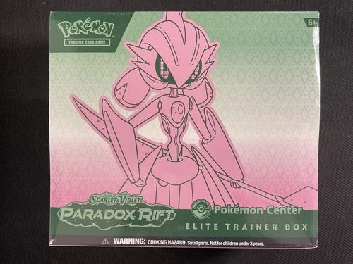 Pokemon TCG Paradox Rift ETB (Pokemon Center) (Aqua)