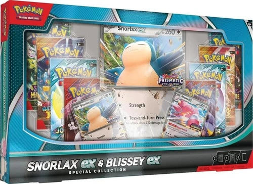 Pokemon TCG: Snorlax EX and Blissey EX Collection Box