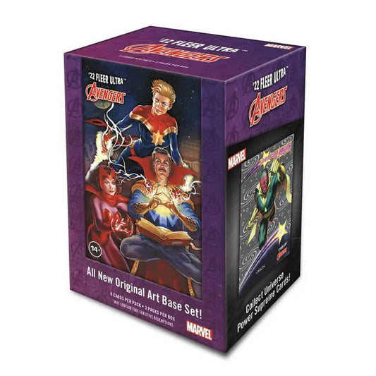 2022 Upper Deck: Marvel Fleer Ultra Avengers Trading Cards Blaster Box