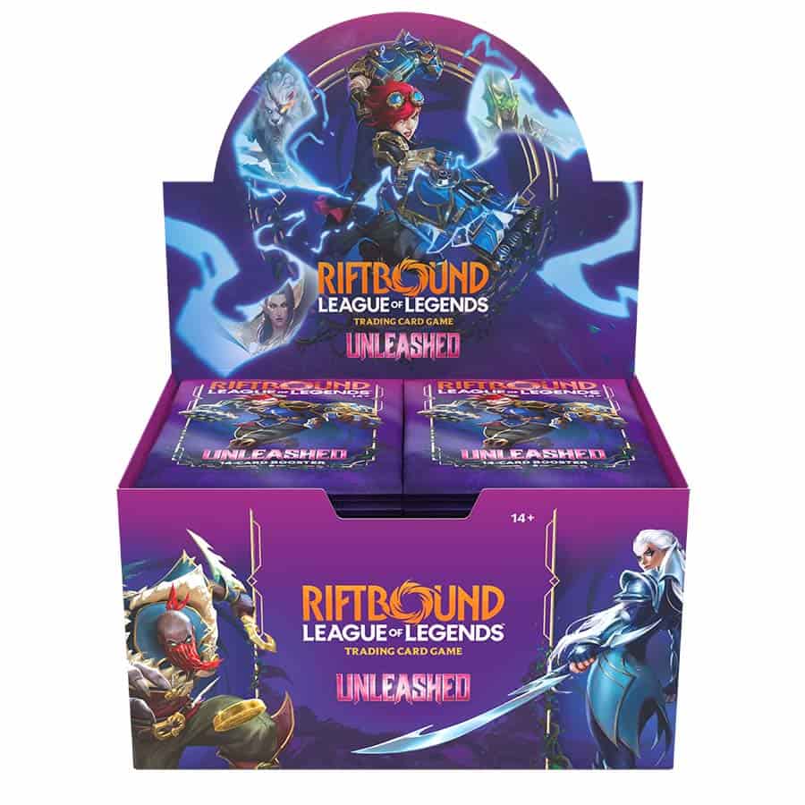 Riftbound TCG: League of Legends Unleashed Booster Display (5/8/2026)(Limit 1)