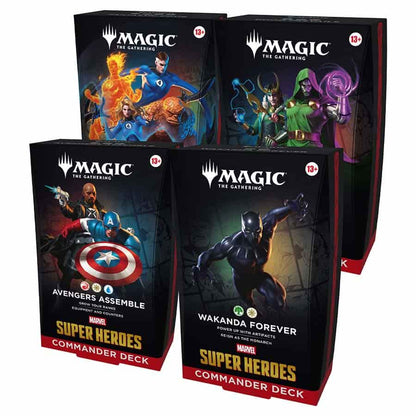 Magic the Gathering TCG: Marvel Superheroes Commander Deck STD (6/19/26)