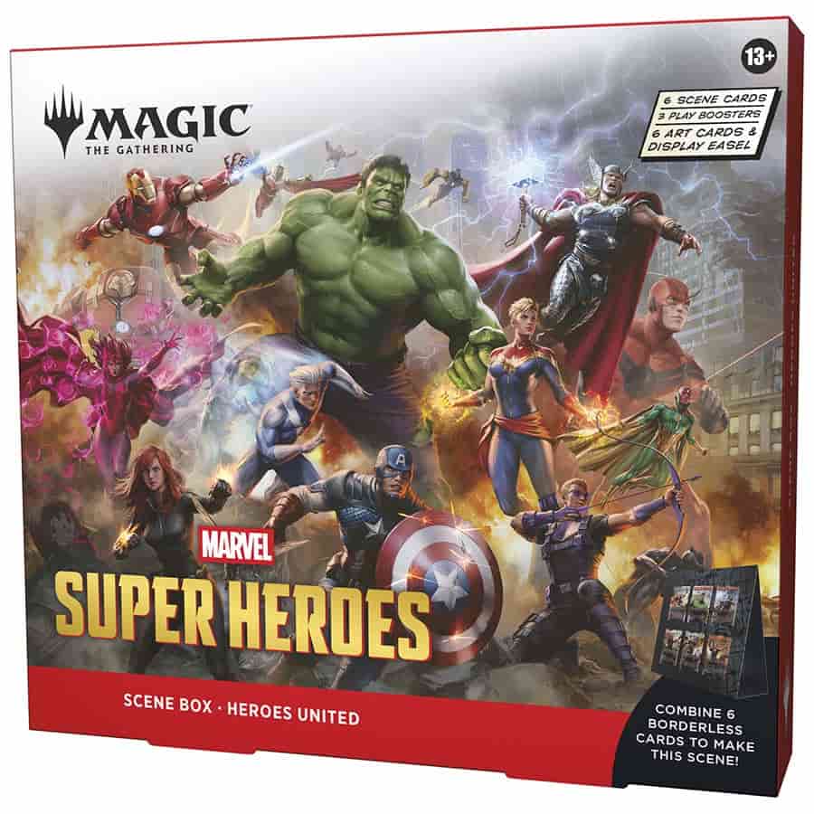 Magic the Gathering TCG: Marvel Superheroes Scene Boxes (6/19/26)