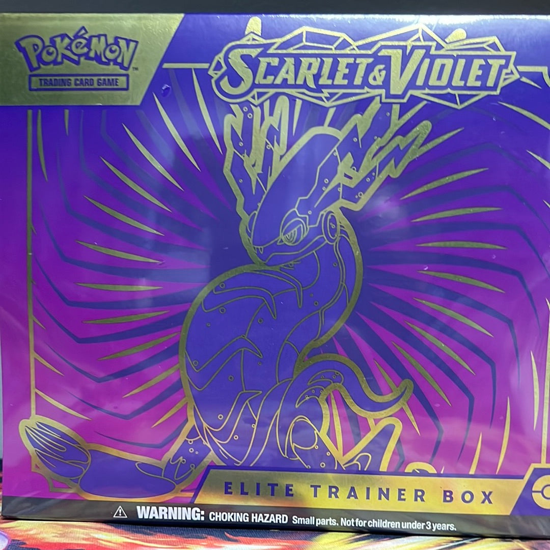 Pokemon TCG Scarlet & Violet Miraidon Base set ETB