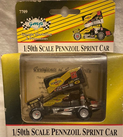 GMP 1/50 scale Diecast sprint car Jac Haudenschild Pennzoil 22