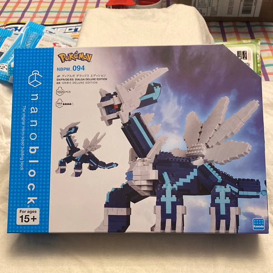 Nanoblock Pokémon Dialga deluxe edition