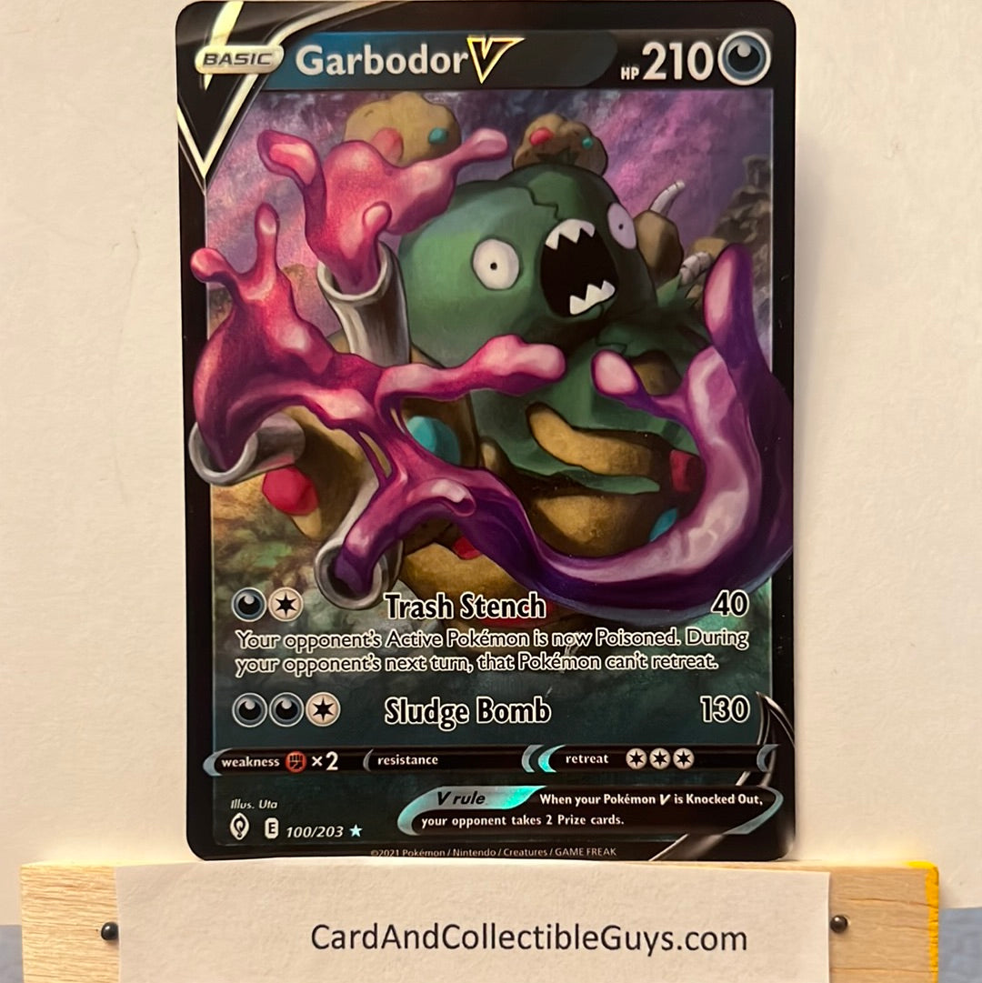 Pokemon TCG Garbodor V 100/203