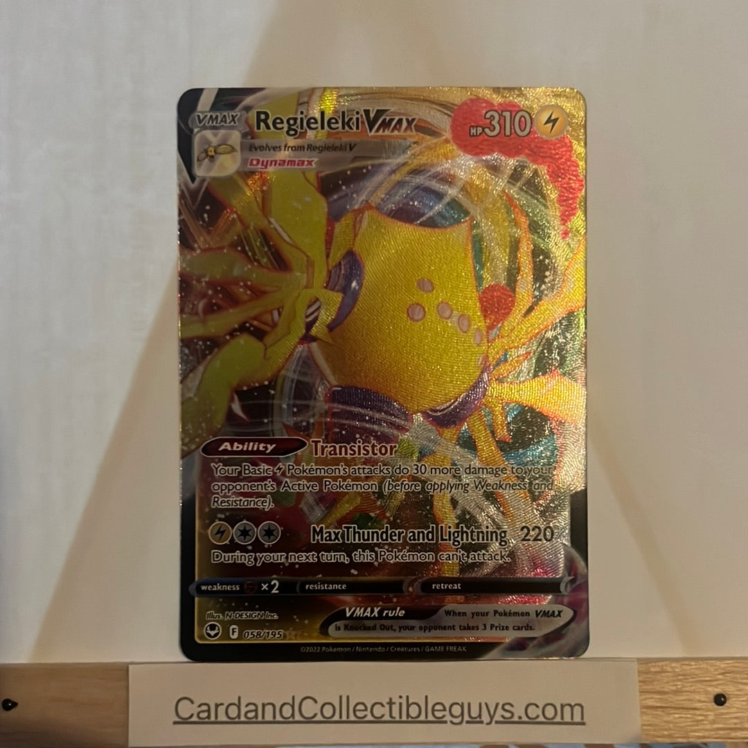 Pokemon TCG Regileki VMax 058/195