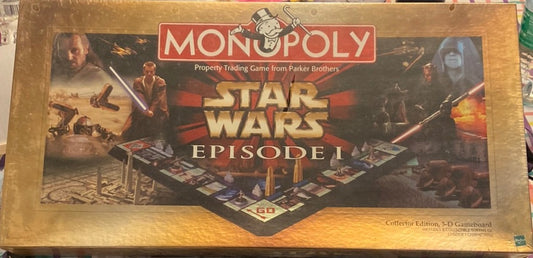 Star Wars Episode 1 collector edition Monopoly Board Game