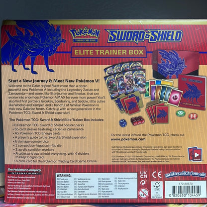 Pokemon TCG Sword & Shield Base ETB