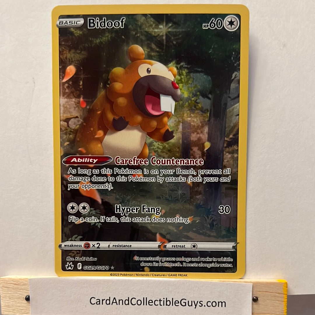 Pokemon TCG Bidoof GG29/GG70