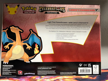 Pokemon TCG Lance’s Charizard V box