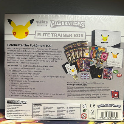 Pokemon TCG Celebrations ETB