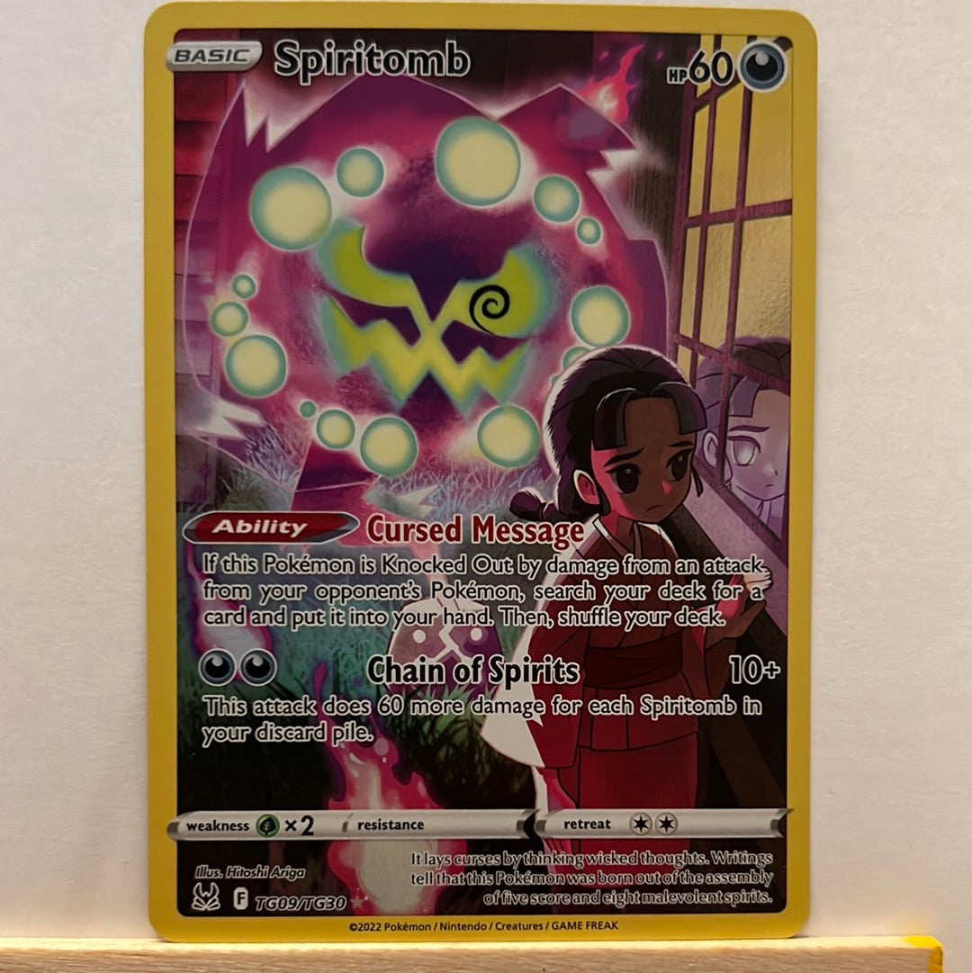 Pokemon TCG Spiritomb TG09/TG30