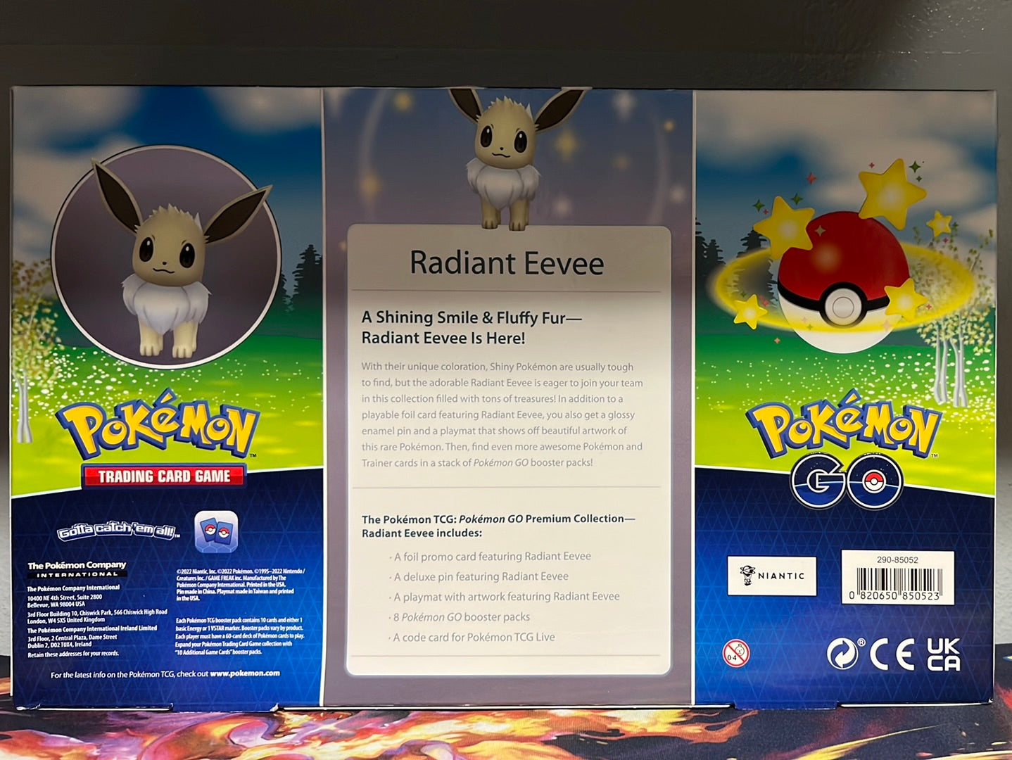 Pokemon TCG Radiant Eevee box