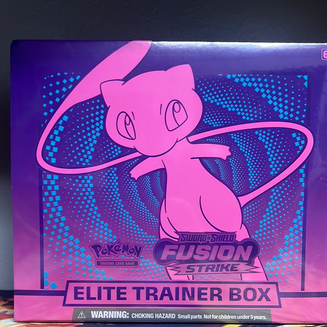 Pokemon TCG Fusion Strike ETB