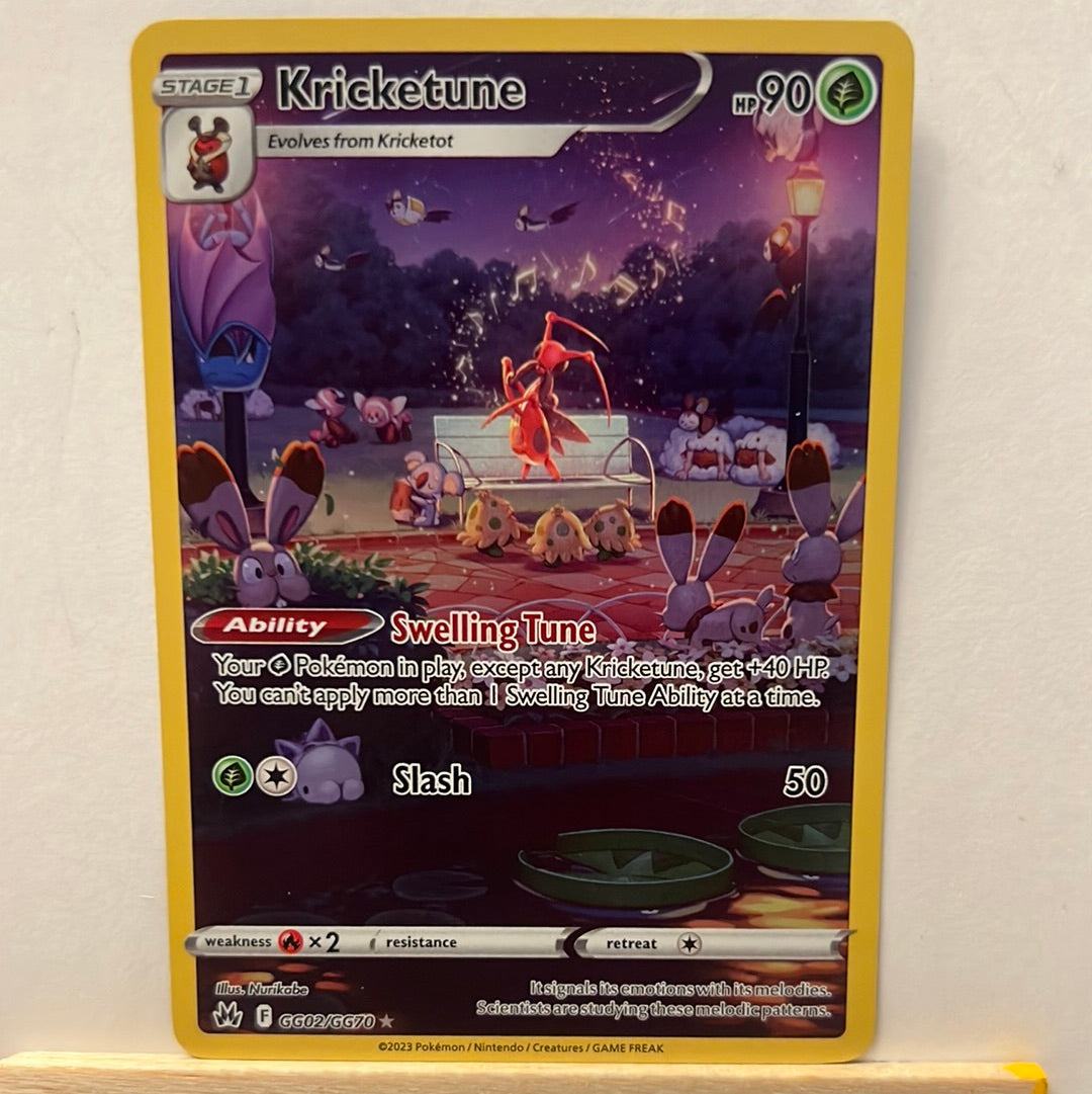 Pokemon TCG Kricketune GG02/GG70