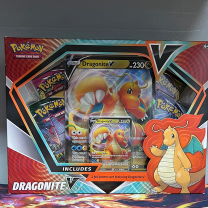 Pokemon TCG Dragonite V box